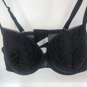 Lane Bryant Cacique Boost Multiway Strapless Bra Size 44B Black